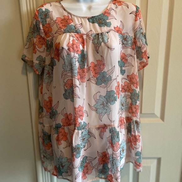 Honey Love blouse. Sheer size medium - Picture 1 of 8